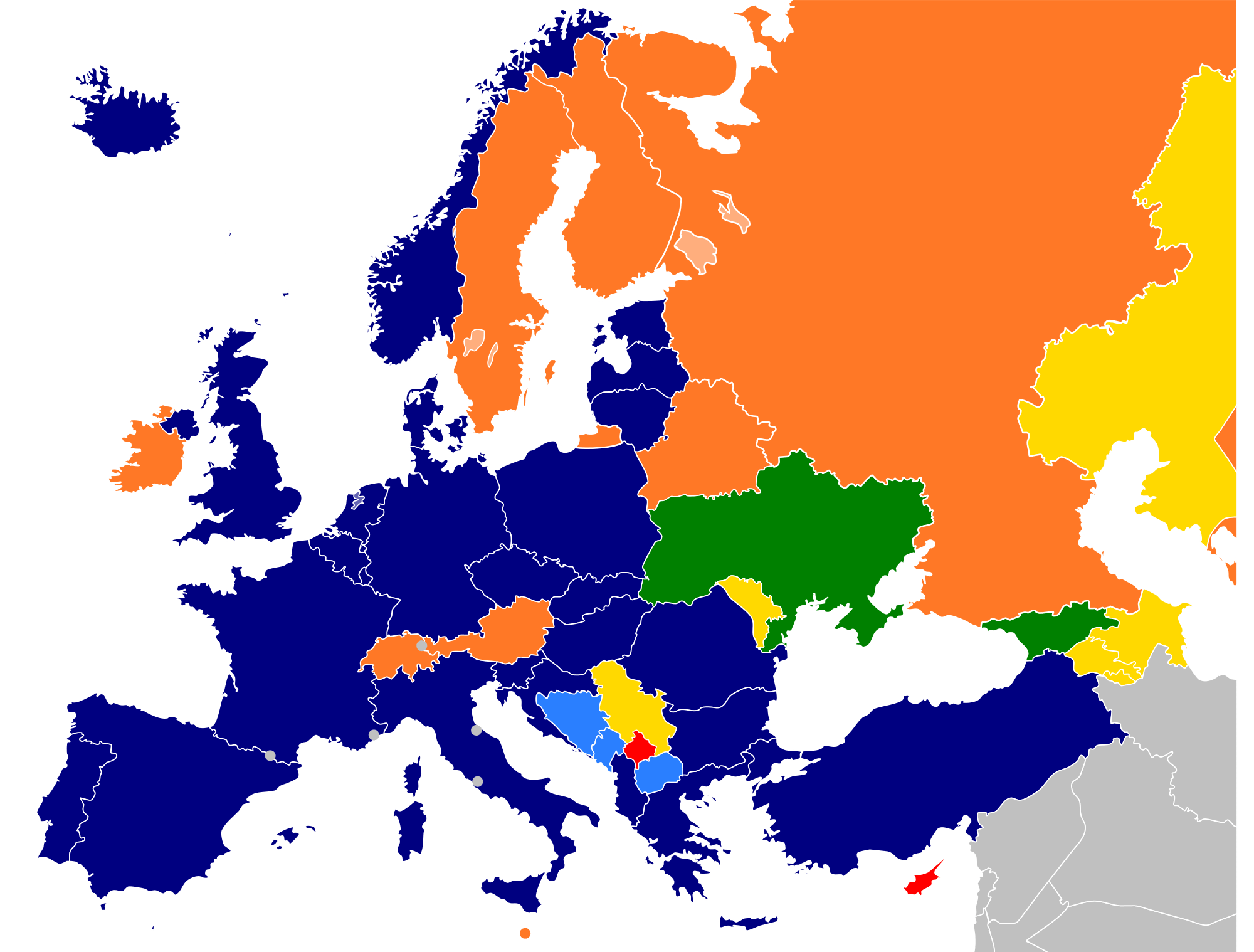 Перечесление Членов Нато